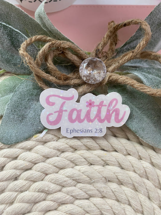 Faith stickers( pack of 6)