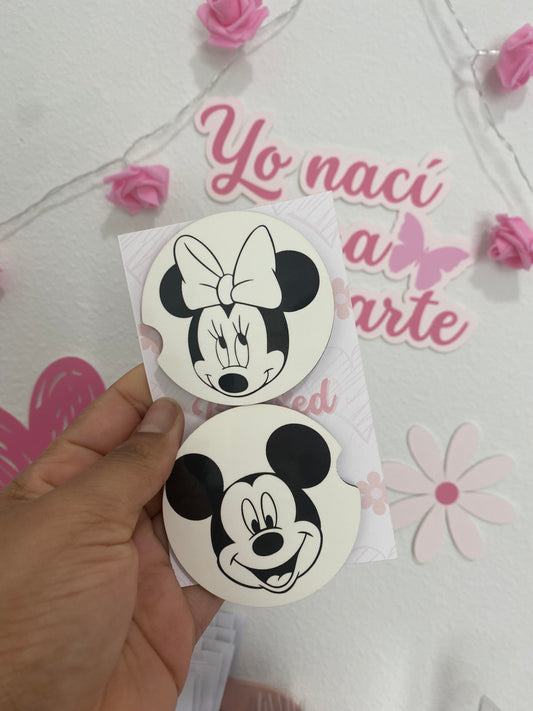 Mickey and Minnie ( set of 2 )